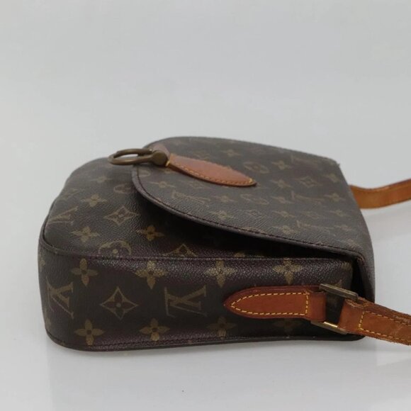 LOUIS VUITTON Monogram Saint Cloud GM Shoulder Bag M51242 LV Auth 140046 - Picture 4 of 15